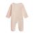 Pyjama bébé en velours ouverture zippée louison Rose 3 - vertbaudet enfant 