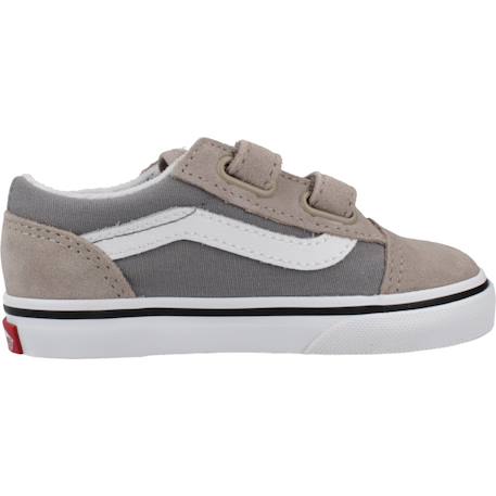 Baskets enfant garçon en textile Gris gray 1 - vertbaudet enfant 