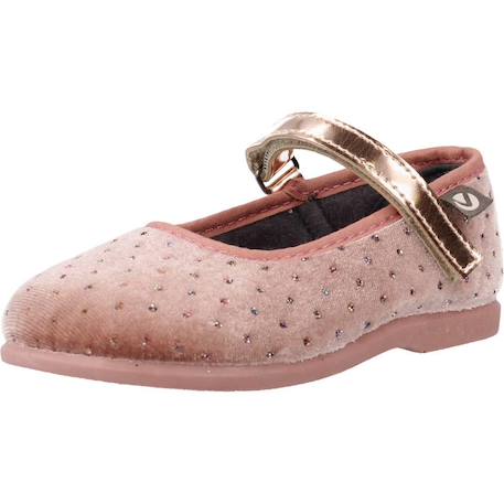 Ballerines fille Noir+Rose 10 - vertbaudet enfant 