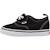 Baskets enfant garçon en textile Noir black+Noir, blanc 2 - vertbaudet enfant 