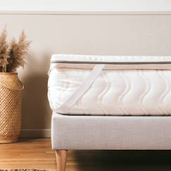 Chambre et rangement-Surmatelas latex naturel