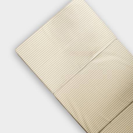 Matelas d'appoint pliant coton bio rayé Rayé ambre+Rayé tilleul 7 - vertbaudet enfant 