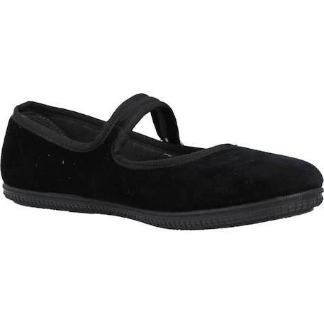 Ballerines fille à boucle Bordeaux+Gris+Noir 17 - vertbaudet enfant 