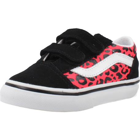 Baskets enfant fille en cuir Noir pink 4 - vertbaudet enfant 