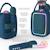Enceinte & karaoké lumineuse - singy party bleu navy BLEU 2 - vertbaudet enfant 