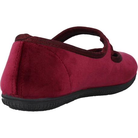 Ballerines fille Bordeaux+Gris+Noir 3 - vertbaudet enfant 