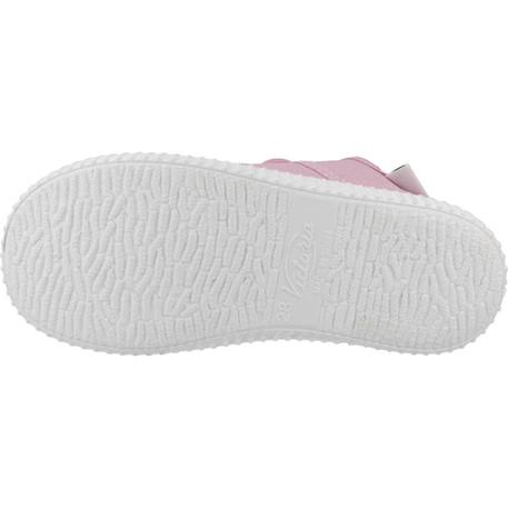 Baskets basses  à scratch Rose petalo+Rose skin 6 - vertbaudet enfant 