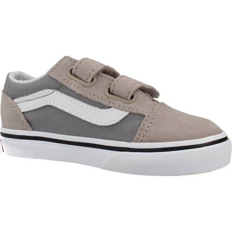 Baskets enfant garçon en textile Gris gray 5 - vertbaudet enfant 