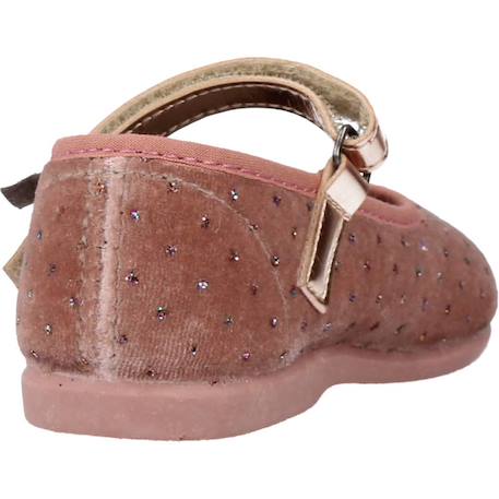 Ballerines fille Noir+Rose 9 - vertbaudet enfant 
