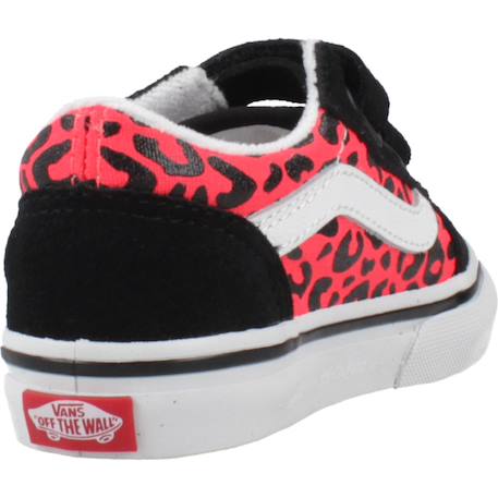 Baskets enfant fille en cuir Noir pink 3 - vertbaudet enfant 