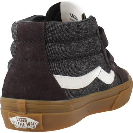 Baskets enfant garçon en textile Noir black 3 - vertbaudet enfant 
