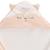 Cape de bain bébé louison Ecru 3 - vertbaudet enfant 
