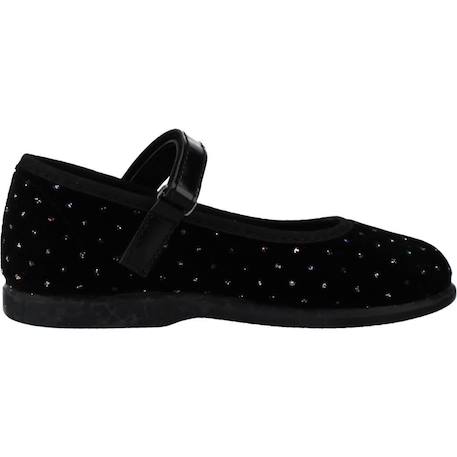 Ballerines fille Noir+Rose 1 - vertbaudet enfant 