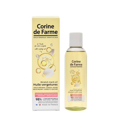 Huile anti-vergetures grossesse hydratante et apaisante MULTICOLORE 2 - vertbaudet enfant 