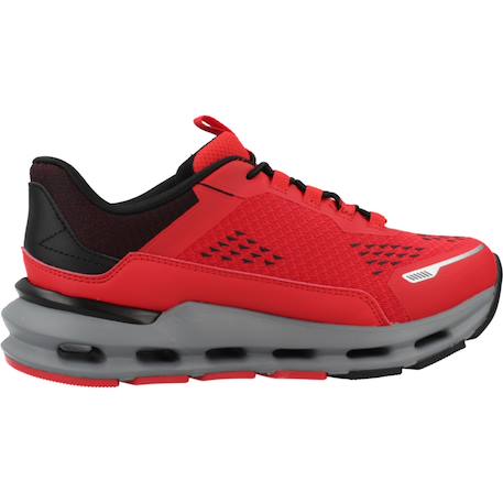 Basket glide step plus vista lane Blanc+Gris+Rouge 13 - vertbaudet enfant 