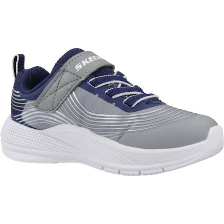 Basket microspec advance Bleu+Gris+Rouge 11 - vertbaudet enfant 