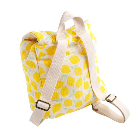 Sac à dos maternelle en coton Jaune+Rose+Vert 3 - vertbaudet enfant 