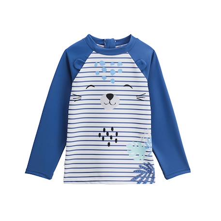 T-shirt de bain garçon protection uv brasilia Bleu 2 - vertbaudet enfant 