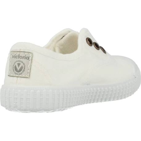 Basket garçon sans lacets à enfiler Beige+Blanc+Bleu azul+Bleu marine 9 - vertbaudet enfant 