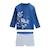 Maillot de bain garçon 2 pièces t-shirt de protection uv et boxer brasilia Bleu 2 - vertbaudet enfant 