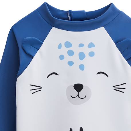 Maillot de bain garçon 2 pièces t-shirt et pantalon de protection uv brasilia Bleu 3 - vertbaudet enfant 