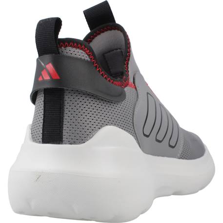 Basket garçon en textile velcro confort Gris grey 3 - vertbaudet enfant 