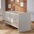 Lit bébé évolutif 70x140 - little big bed - têtes de lit panneaux - milann Blanc 1 - vertbaudet enfant 