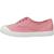 Basket fille sans lacets à enfiler Rose nude+Rouge 2 - vertbaudet enfant 