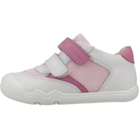 Basket fille à scratch modèle b steppieup Blanc c0406 2 - vertbaudet enfant 