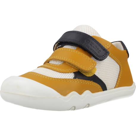 Basket garçon à scratch modèle b steppieup Bleu c0700+Jaune c2pf4 10 - vertbaudet enfant 