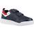 Basket garçon modèle j illuminus boy Blanc c0050+Bleu c0735 11 - vertbaudet enfant 