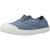Basket garçon sans lacets à enfiler Beige+Blanc+Bleu azul+Bleu marine 16 - vertbaudet enfant 