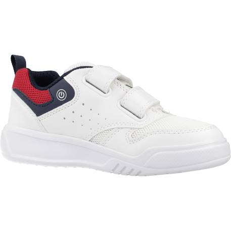 Basket garçon modèle j illuminus boy Blanc c0050+Bleu c0735 5 - vertbaudet enfant 