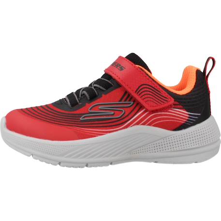 Basket microspec advance Bleu+Gris+Rouge 14 - vertbaudet enfant 
