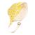 Sac banane en gaze de coton imprimé Jaune 3 - vertbaudet enfant 