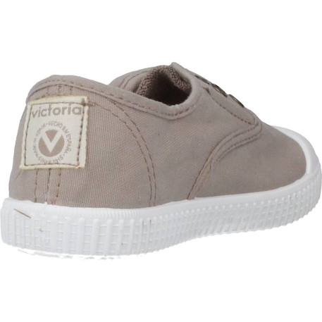 Basket garçon sans lacets à enfiler Beige+Blanc+Bleu azul+Bleu marine 3 - vertbaudet enfant 