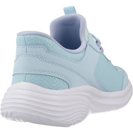 Baskets enfant fille légère souple Bleu mnt+Noir blk+Rose ltpk+Violet lav 3 - vertbaudet enfant 