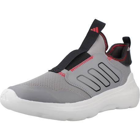 Basket garçon en textile velcro confort Gris grey 4 - vertbaudet enfant 