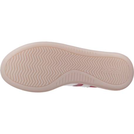 Baskets fille en cuir à lacets urbain Rose pink 6 - vertbaudet enfant 