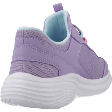 Baskets enfant fille légère souple Bleu mnt+Noir blk+Rose ltpk+Violet lav 21 - vertbaudet enfant 