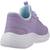 Baskets enfant fille légère souple Bleu mnt+Noir blk+Rose ltpk+Violet lav 21 - vertbaudet enfant 
