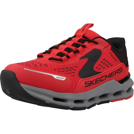 Basket glide step plus vista lane Blanc+Gris+Rouge 16 - vertbaudet enfant 