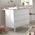 Chambre bébé 3 pièces, lit bébé 120x60, commode à langer et armoire 2 portes - milann Blanc 4 - vertbaudet enfant 