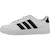 Baskets garçon en textile à lacets urbain Blanc white 2 - vertbaudet enfant 