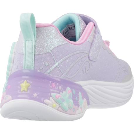 Baskets enfant fille légère souple Rose+Violet 9 - vertbaudet enfant 