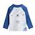 Maillot de bain garçon 2 pièces t-shirt et pantalon de protection uv brasilia Bleu 6 - vertbaudet enfant 