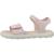 Sandales fille modèle j sandal puffypop Blanc+Blanc c0653+Rose 14 - vertbaudet enfant 
