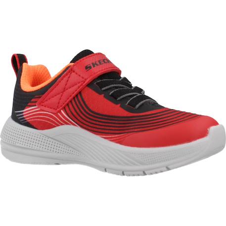 Basket microspec advance Bleu+Gris+Rouge 17 - vertbaudet enfant 