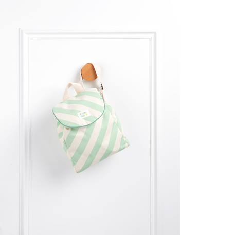 Sac à dos maternelle en coton Jaune+Rose+Vert 13 - vertbaudet enfant 