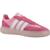 Baskets fille en cuir à lacets urbain Rose pink 5 - vertbaudet enfant 